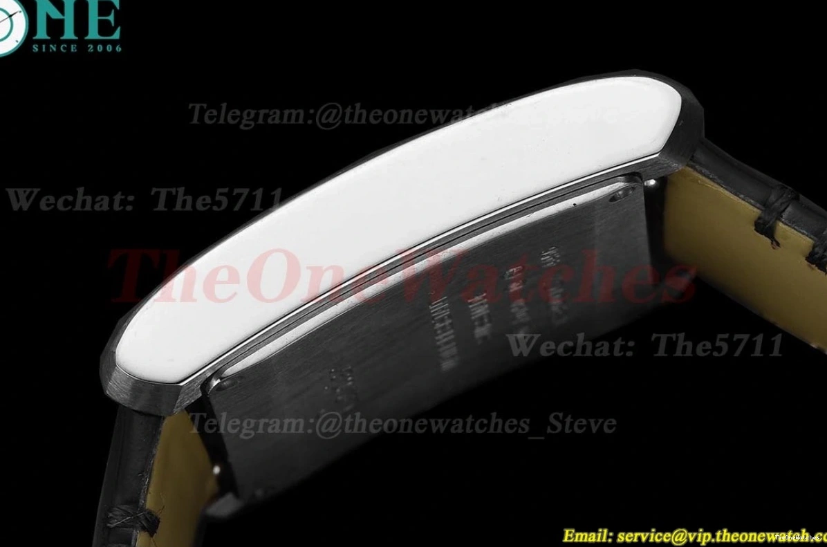 Silver Tank Black 8848F Française 27mm LE SS Dial Quartz 0107